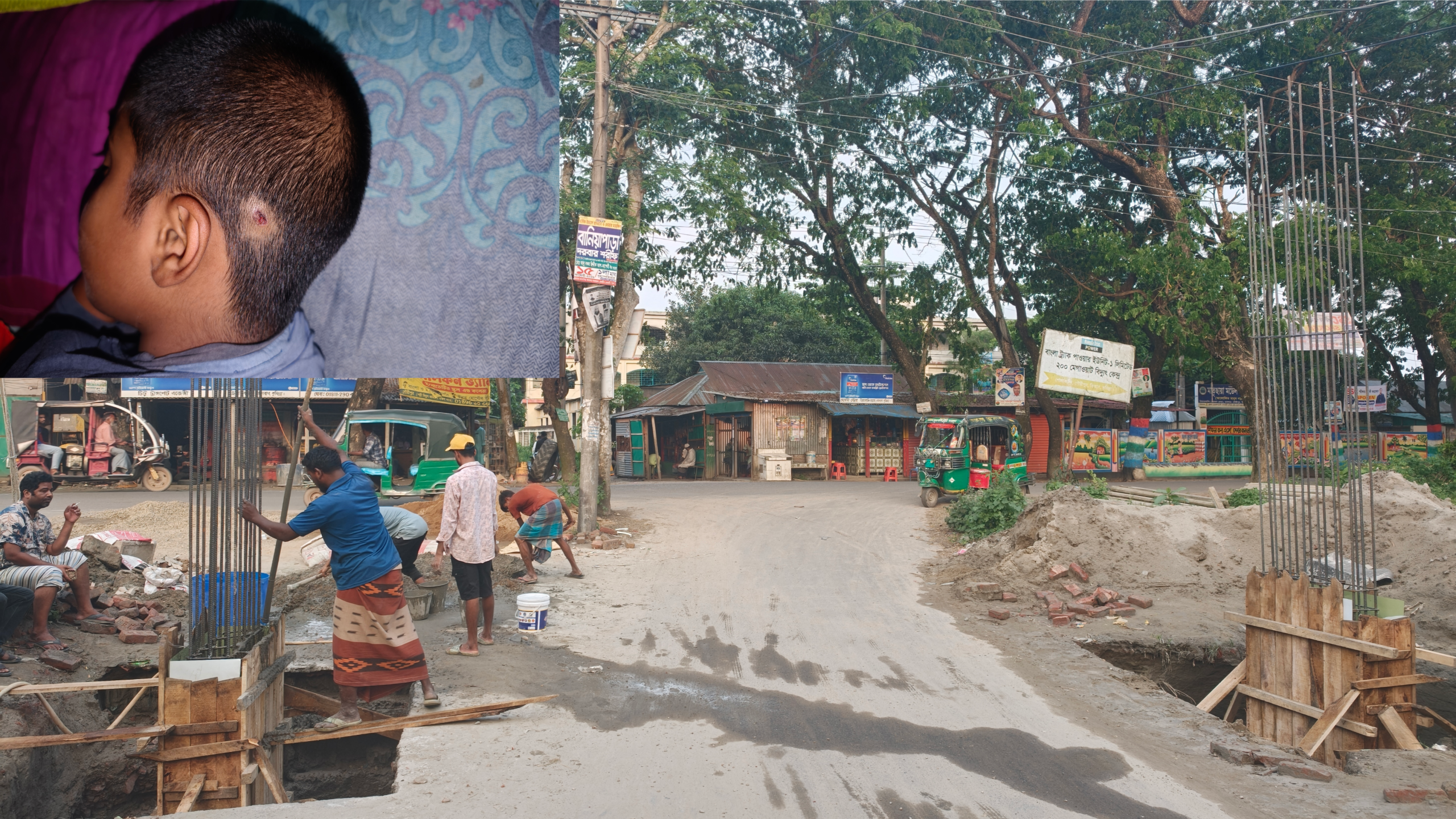 তিতাসে নামাজ পড়তে গিয়ে নির্মাণাধীন গেটের গর্তে পড়ে মাদ্রাসা ছাত্র আহত