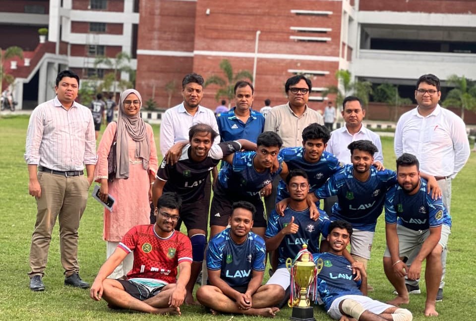 বাইউস্টে আইন বিভাগের শিক্ষার্থীদের মধ্যে অন্তঃবিভাগ ফুটসাল টুর্নামেন্ট অনুষ্ঠিত