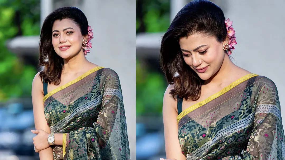 অভিনেত্রী তানজিকা আমিন এবার শাড়িতে স্নিগ্ধ ও নতুন লুকে