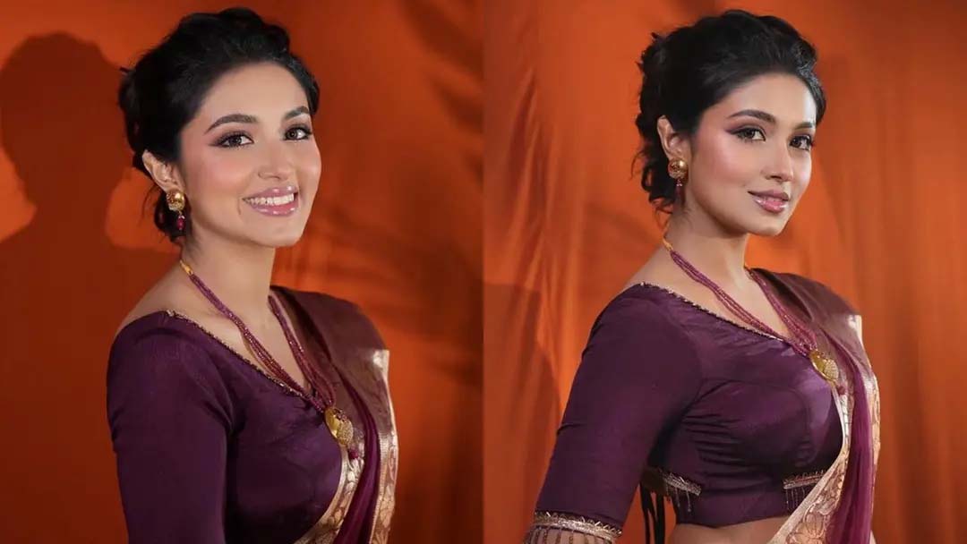 আকর্ষণীয় রূপে নেটদুনিয়ায় আলোচনায় ফারিণের নতুন লুক
