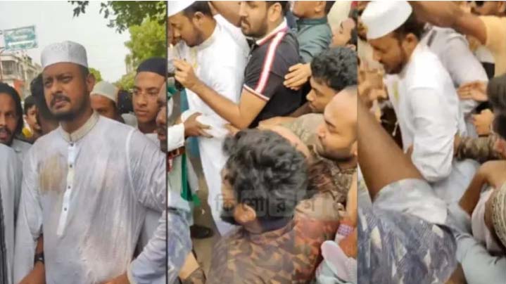 ঝিনাইদহে নাসীরুদ্দীন পাটওয়ারীর ওপর ডিম ও ইট-পাটকেল নিক্ষেপ