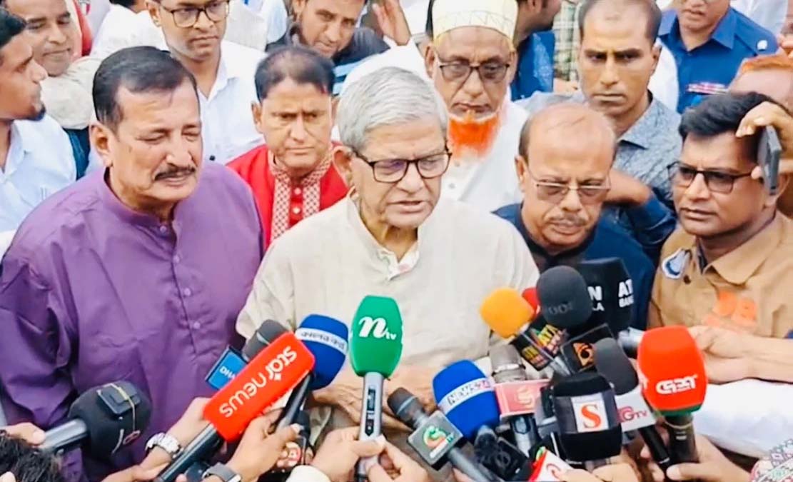 সাহিত্যের সর্বক্ষেত্রে বিশ্বকবি রবীন্দ্রনাথের বিচরণ ছিল দৃঢ় : মির্জা ফখরুল