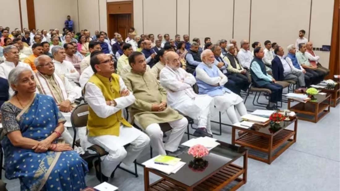 ভারতের মন্ত্রিসভার বৈঠকে তিনটি প্রধান ‍বিষয়ে বার্তা দিলেন প্রধানমন্ত্রী নরেন্দ্র মোদি