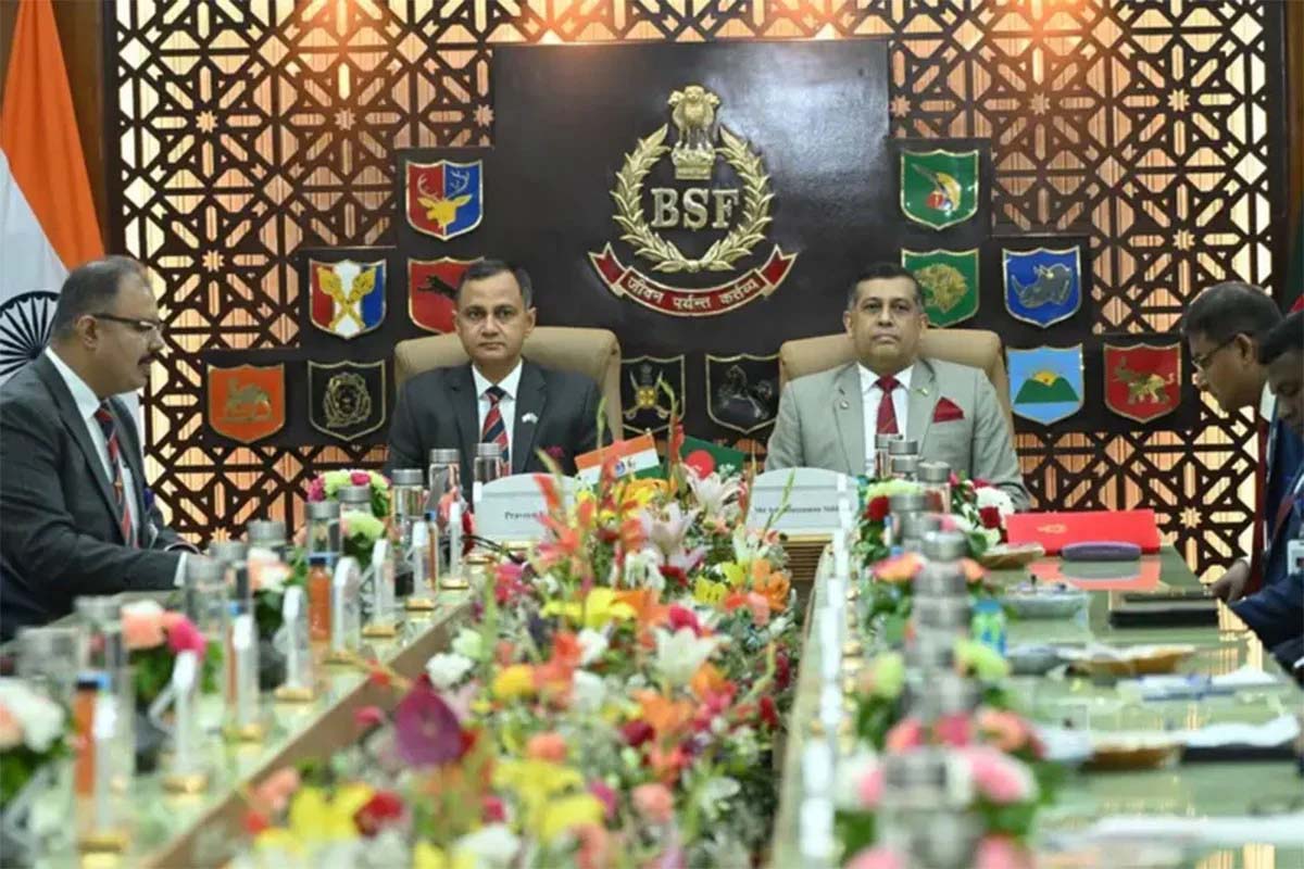 সীমান্তে শান্তি-স্থিতিশীলতা বজায় রাখতে একমত বিজিবি-বিএসএফ