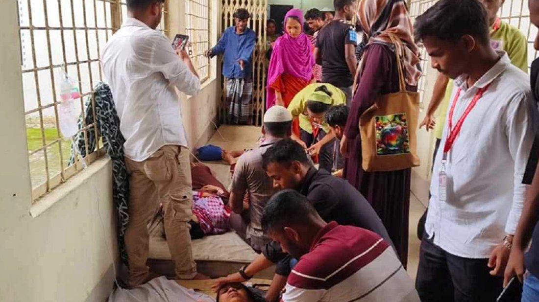 কালিয়াকৈরে কারখানার পানি খেয়ে অসুস্থ দুই শতাধিক শ্রমিক