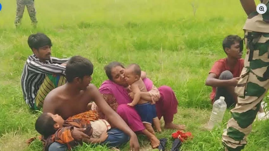 অবশেষে আশ্রয় পেলো শিশুসন্তানসহ কুড়িগ্রাম সীমান্তের সেই দম্পতি