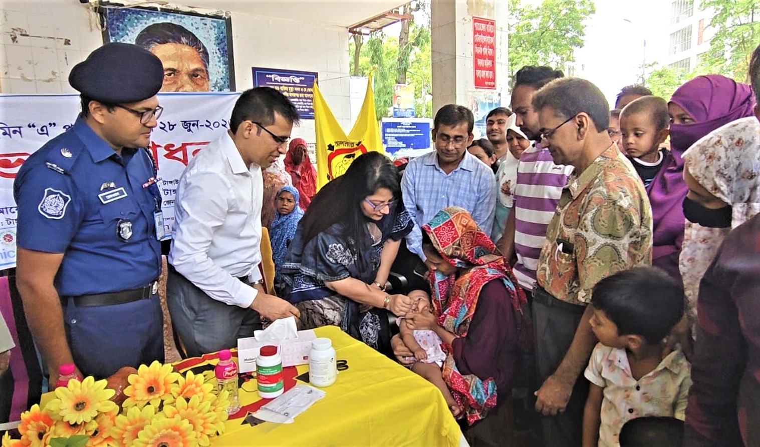 টাঙ্গাইলে ভিটামিন ‘এ’ প্লাস ক্যাপসুল ক্যাম্পেইনের উদ্বোধন