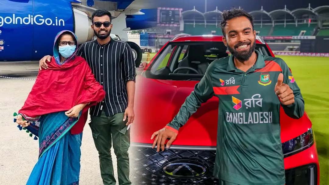 সিরিজে ‘মোস্ট ভ্যালুয়েবল ক্রিকেটার’ হৃদয়, পেলেন চেরি ব্র্যান্ডের একটি লাল গাড়ি পুরস্কার