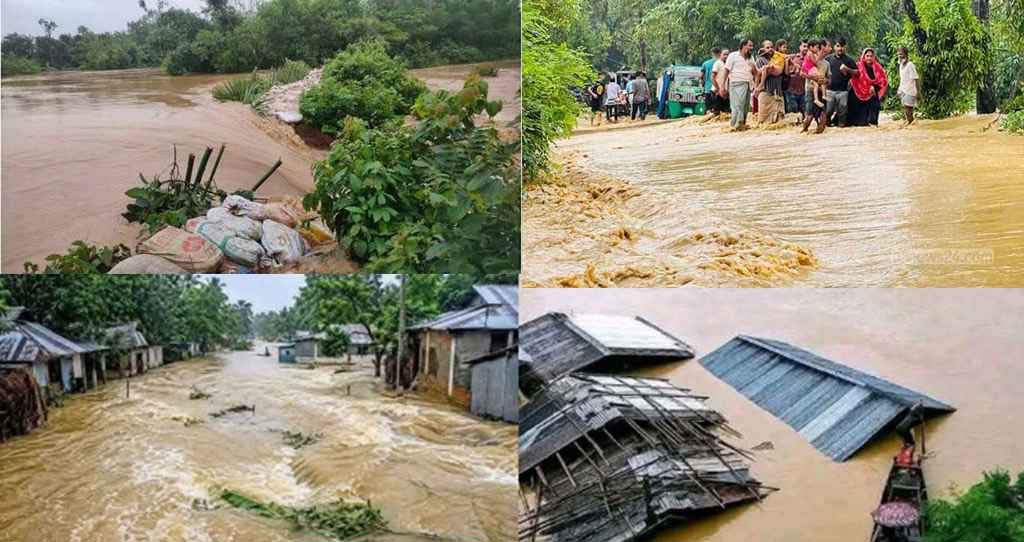 ৭ জেলায় বন্যা : নিহত ৫৪, ক্ষতিগ্রস্ত ৬ লাখের বেশি মানুষ