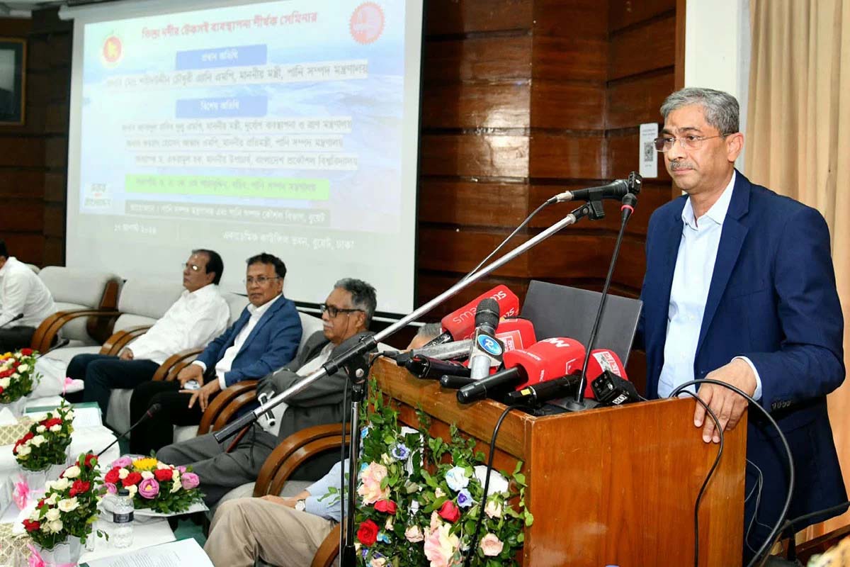তিস্তা নদীর টেকসই ব্যবস্থাপনায় সমন্বিত পরিকল্পনা গ্রহণ করা হবে: পানিসম্পদ মন্ত্রী