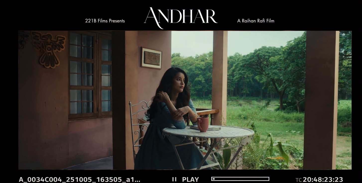 রায়হান রাফীর ‘আন্ধার’-এ নজরকাড়া তুষি, ছবি ফাঁস