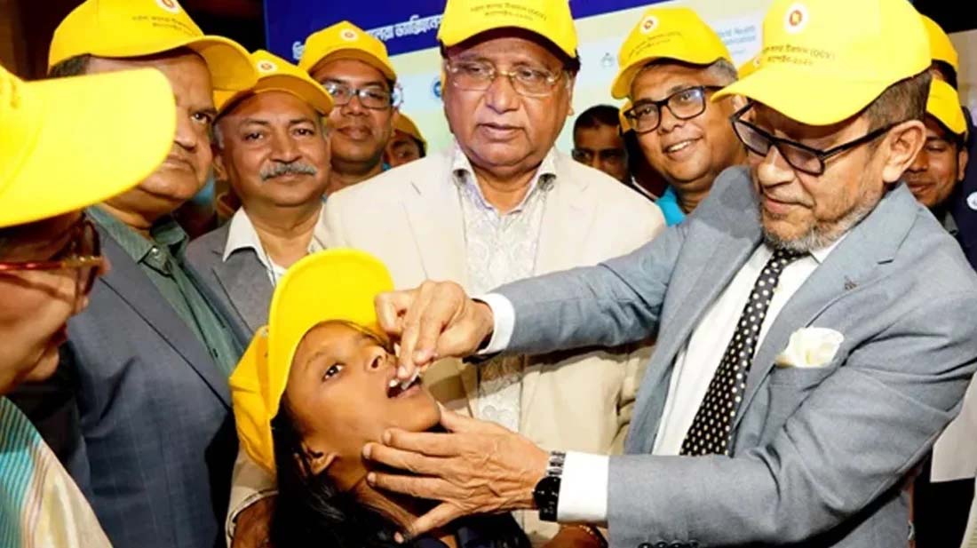 সারা দেশে কলেরার টিকা ক্যাম্পেইন শুরু