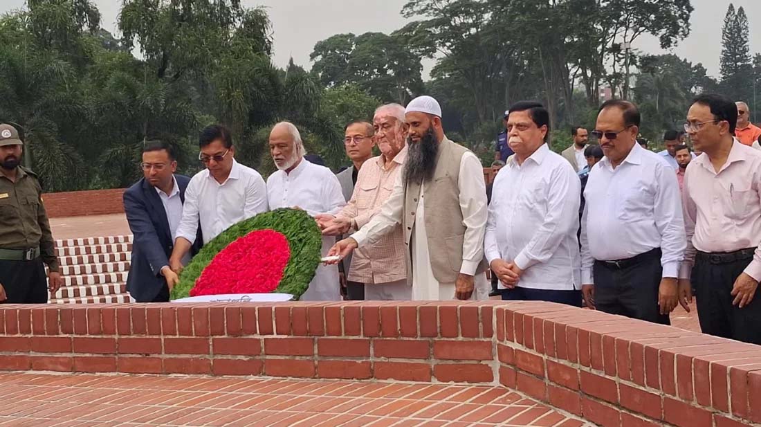 জাতীয় স্মৃতিসৌধে বীর শহিদদের প্রতি নতুন মন্ত্রী-প্রতিমন্ত্রীদের শ্রদ্ধা