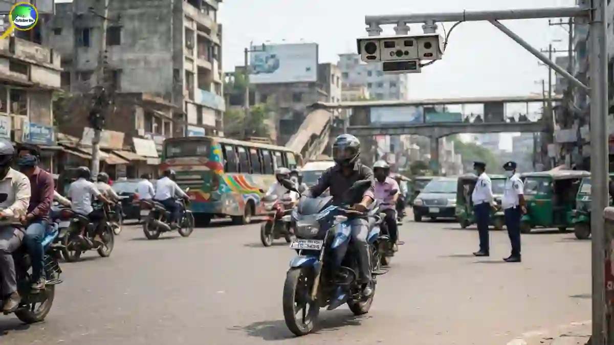 মোটরসাইকেলের সামনের অংশেও নম্বর প্লেট বসানোর উদ্যোগ