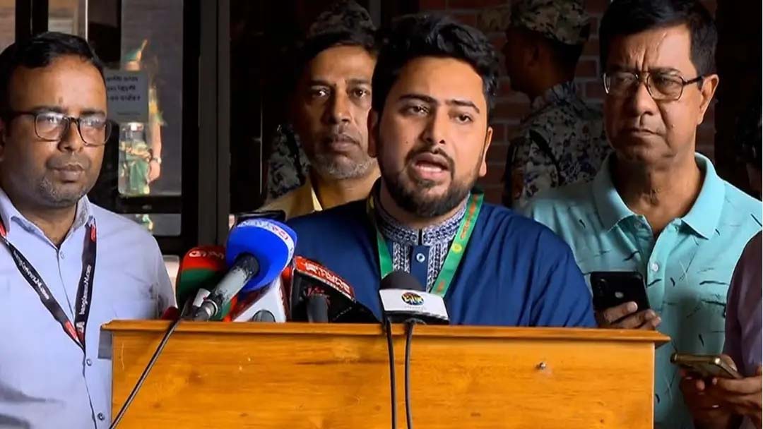গণভোটের রায় বাস্তবায়নের মাধ্যমে রাষ্ট্রপতি ভোটের প্রত্যাশা ছিল, হলো না : নাহিদ ইসলাম