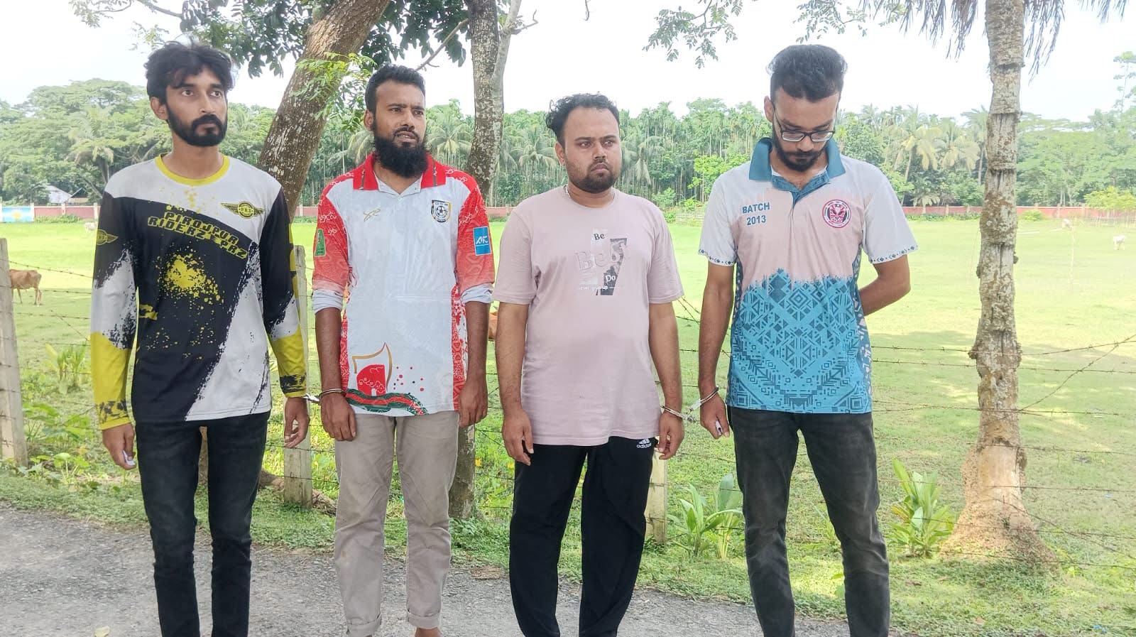 পিরোজপুরে মাদকবিরোধী অভিযানে ৪ জনের কারাদণ্ড