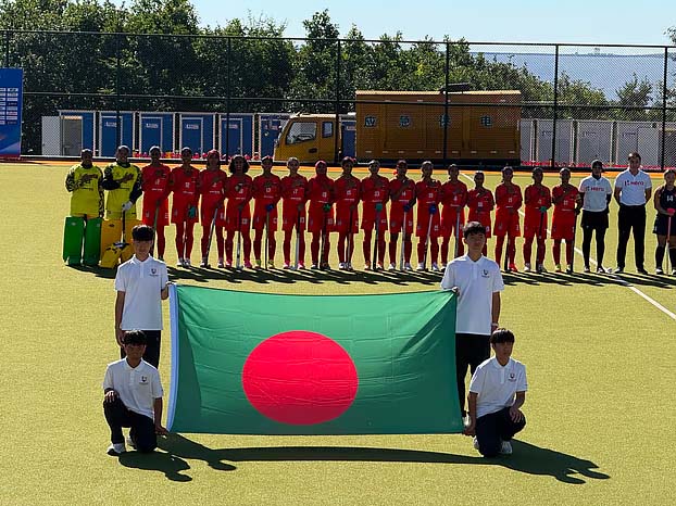 জুনিয়র এশিয়া কাপ হকিতে হংকংকে উড়িয়ে শেষ আটে বাংলাদেশের মেয়েরা