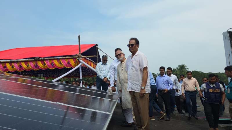 পাঁচ বছরে ১০ হাজার মেগাওয়াট সৌরবিদ্যুৎ উৎপাদনের লক্ষ্য সরকারের