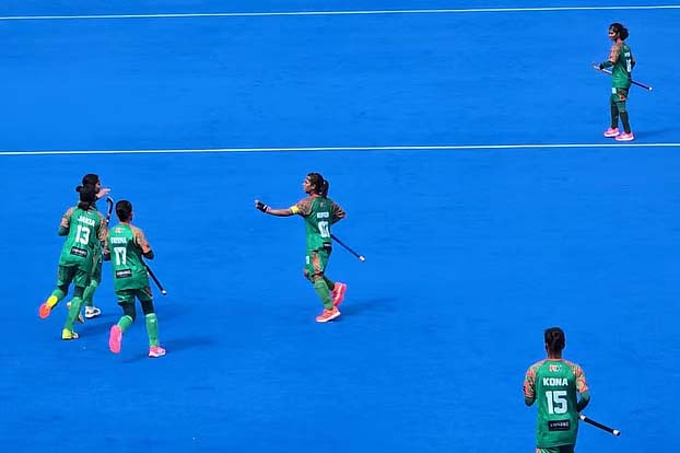 চায়নিজ তাইপেকে ৭-০ গোলে উড়িয়ে দিলো বাংলাদেশ অনূর্ধ্ব-২০ নারী হকি দল