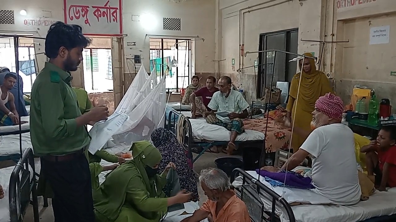 বরিশাল বিভাগে ডেঙ্গু আক্রান্তে শীর্ষে পিরোজপুর, রোগী ২ হাজার ৩৬
