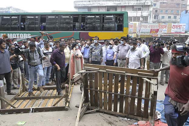 গুলিস্তান-সদরঘাট সড়ক হকারমুক্ত রাখার ঘোষণা, বসলে গ্রেপ্তারের হুঁশিয়ারি