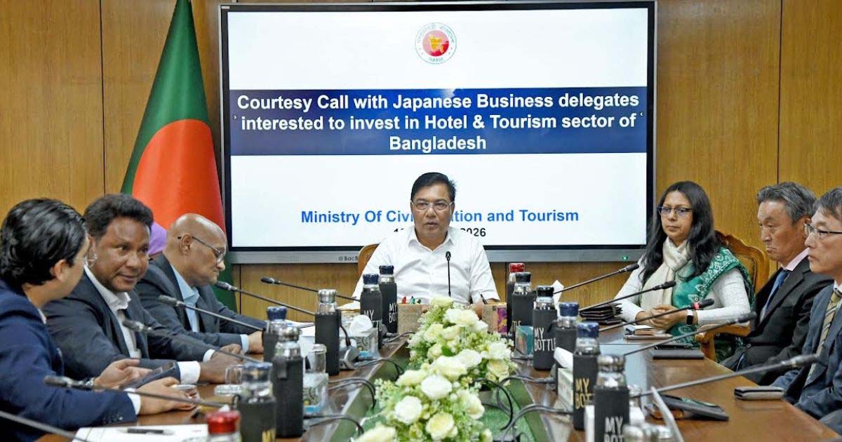 বাংলাদেশের পর্যটন ও আতিথেয়তা খাতে ১.২ বিলিয়ন ডলার বিনিয়োগে আগ্রহী জাপান
