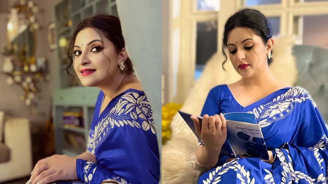 কাশবনে যাওয়া হয়নি তো কী হয়েছে! ‘তন্দ্রাবিলাস’-এ পরীমনি