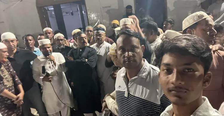 নাটোরে শাকিলের জানাজায় এমপির বিরুদ্ধে ‘ভুয়া ভুয়া’ স্লোগান
