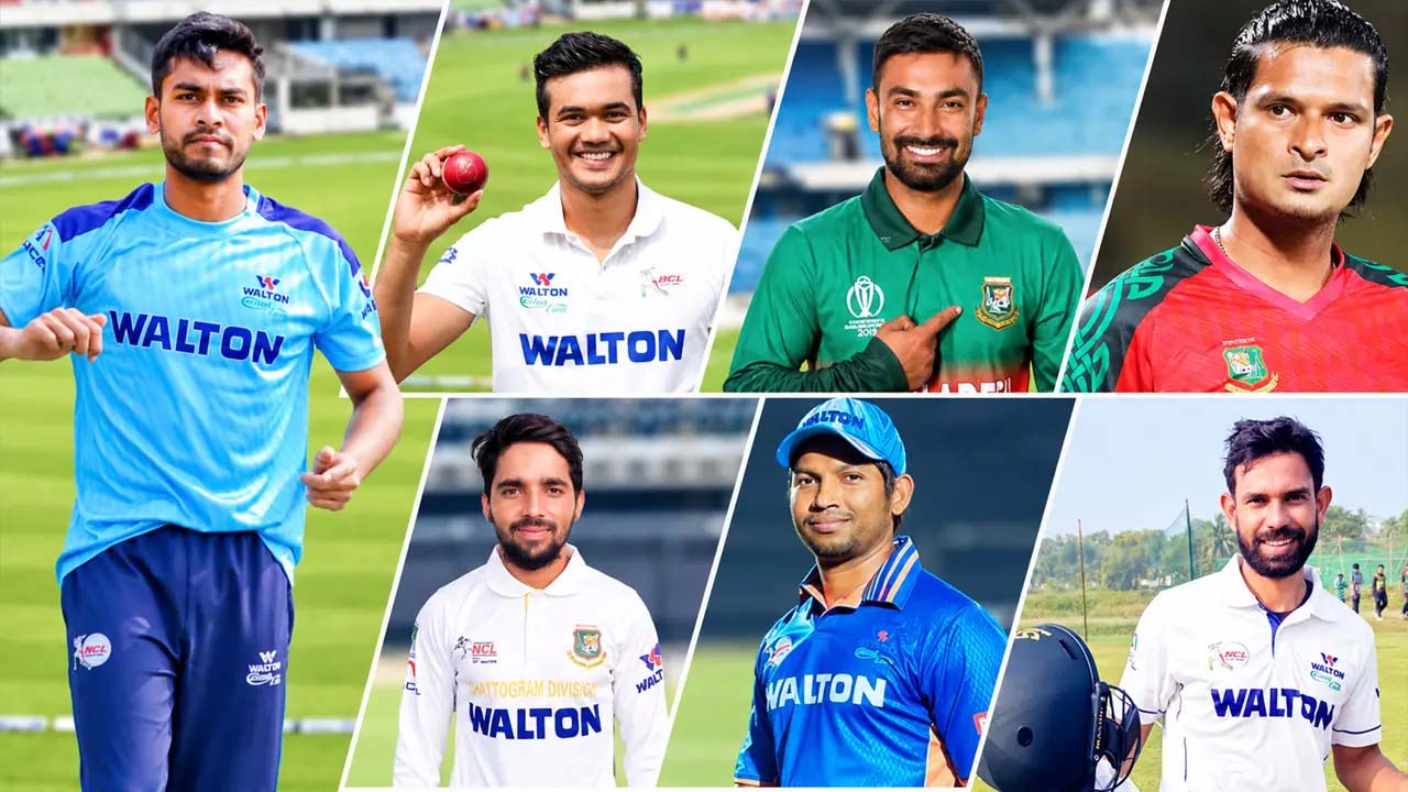 জাতীয় দলের একঝাঁক তারকা ক্রিকেটার নিয়ে শক্তিশালী দল গড়েছে ওয়ালটন